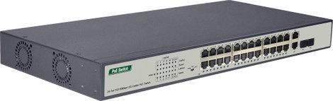 Digitus DN-95343 Hálózati switch, RJ45/SFP 24 + 2 Port 10 / 100 MBit/s