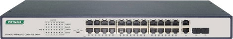 Digitus DN-95343 Hálózati switch, RJ45/SFP 24 + 2 Port 10 / 100 MBit/s 6. kép