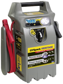 GYS Gyorsindító rendszer Gyspack Heritage 025844 Indulási segédáram=450 A Feszültségátalakító 230 V,