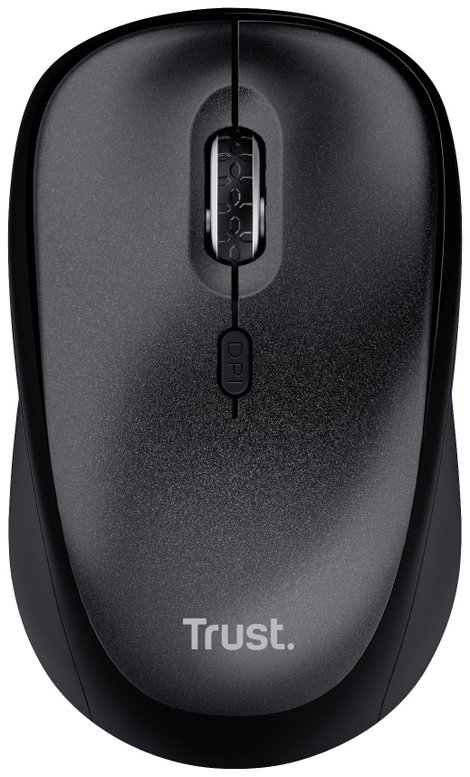 Trust TM-201 WLAN egér Rádiójel vezérlésű Optikai Fekete 4 Gombok 1600 dpi zajtalan gombok 2. kép