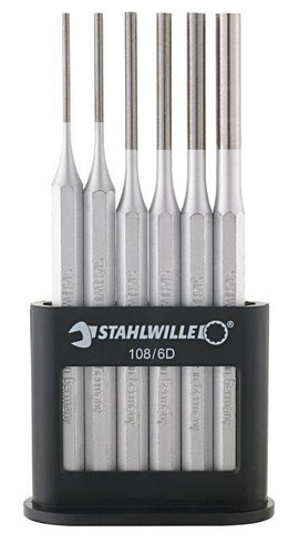 Stahlwille 108/6 D SPLINTTREIBER-SATZ 96700701 Szerszámkészlet