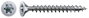 SPAX SPAX Seko-T 1191010400253 Facsavar 4 mm 25 mm Torx, E TORX Acél Galvanikusan cinkezett 200 db bélyegkép