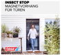 tesa Fliegengitter 55384-00000-00 Mágneses függöny (Sz x Ma) 0.90 m x 2.10 m Antracit 1 db 3. bélyegkép