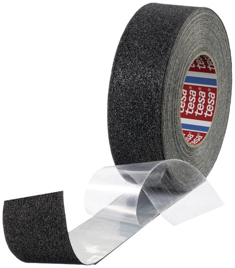 tesa ANTI-RUTSCH 60955-00000-00 Csúszásmentesítő szalag tesa® Fekete (H x Sz) 18 m x 50 mm 1 db 2. kép