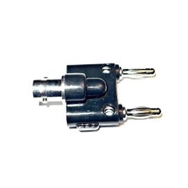 Mueller Electric BU-00260 Mérőadapter BNC aljzat - Banándugó Ezüst