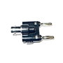 Mueller Electric BU-00260 Mérőadapter BNC aljzat - Banándugó Ezüst bélyegkép