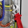 Szigetelt, állítható görgős villáskulcs 260 mm, befogás: 30 mm (1 1/8" ), Knipex 98 07 250 bélyegkép