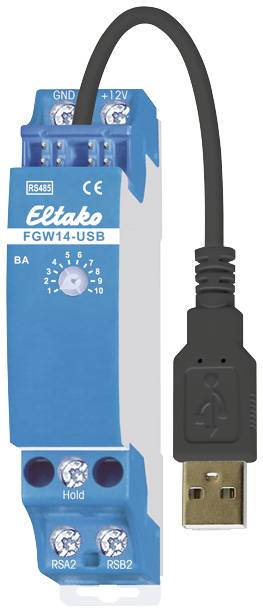 FGW14-USB Eltako RS485 busz Gateway Állványos