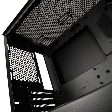 Lian Li LANCOOL 205M Mikro torony Ház, Gaming doboz Fekete 10. kép