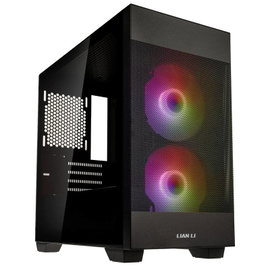 Lian Li LANCOOL 205M Mikro torony Ház, Gaming doboz Fekete