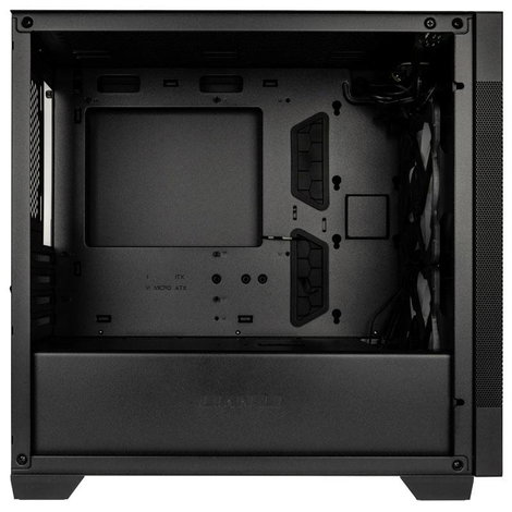 Lian Li LANCOOL 205M Mikro torony Ház, Gaming doboz Fekete 6. kép