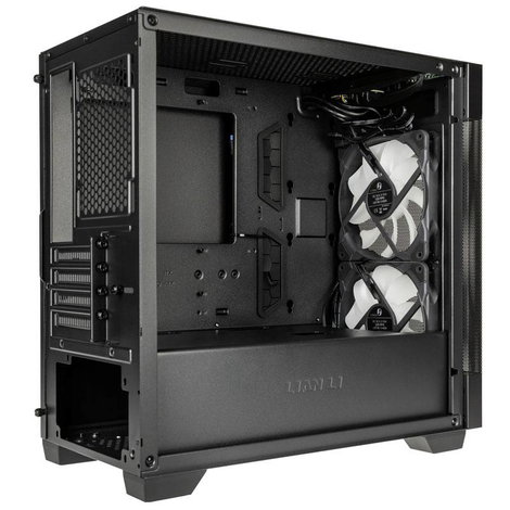 Lian Li LANCOOL 205M Mikro torony Ház, Gaming doboz Fekete 7. kép