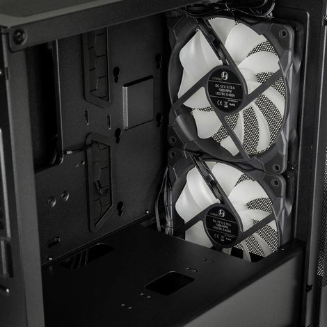 Lian Li LANCOOL 205M Mikro torony Ház, Gaming doboz Fekete 8. kép