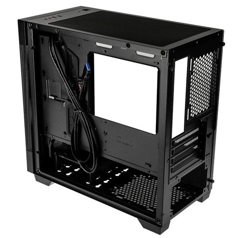 Lian Li LANCOOL 205M Mikro torony Ház, Gaming doboz Fekete 9. kép