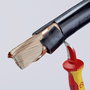 VDE kábelcsupaszító kés 155 mm, csúszósaruval a csúcson Knipex 98 55 7. bélyegkép