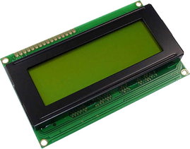 Display Elektronik LC kijelző Sárga-zöld 122 x 32 Pixel (Sz x Ma x Mé) 80 x 36 x 13.5 mm