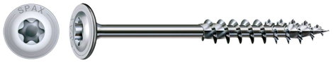 SPAX 251010802005 Facsavar 8 mm 200 mm Torx, E TORX Acél Galvanikusan cinkezett 50 db
