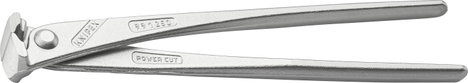 Erő szerelőfogó nagy áttételű 250 mm, nikkelezett, vágóérték: Ø 3,3 mm, Knipex 99 14 250 3. kép