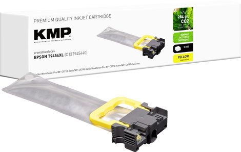 KMP Tinta helyettesíti Epson T9454 Kompatibilis Sárga E258X 1645,4009