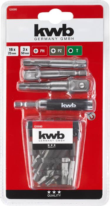 kwb 120090 Bit készlet 23 részes 2. kép
