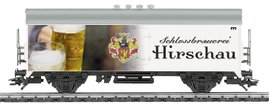 Märklin W045020.007 H0 sör hűtőkocsi Schlossbrauerei Hirschau