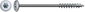 SPAX 251010601205 Facsavar 6 mm 120 mm Torx, E TORX Acél Galvanikusan cinkezett 100 db bélyegkép