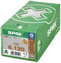 SPAX 251010601205 Facsavar 6 mm 120 mm Torx, E TORX Acél Galvanikusan cinkezett 100 db 3. bélyegkép
