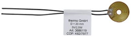 Thermo TECH Polimid Fűtőfólia Öntapadó 5 V 2.5 W Védelmi típus IPX4 (Ø) 20 mm