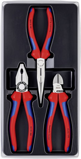 Mechanikai fogó készlet, 3 részes, Knipex 00 20 11