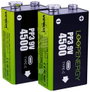 9 V-os akku Verico LoopEnergy USB-C Lítiumion 7.4 V 500 mAh 2 db bélyegkép