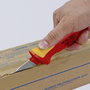 Knipex 98 52 VDE szigetelt kábelkés, kábelcsupaszoló, blankoló 3. bélyegkép