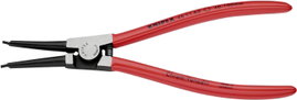 Seegergyűrű fogók külső gyűrűkhöz (tengelyek) 210 mm, Ø 40-100 mm, egyenes, Knipex 46 11 A3