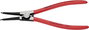 Seegergyűrű fogók külső gyűrűkhöz (tengelyek) 210 mm, Ø 40-100 mm, egyenes, Knipex 46 11 A3 bélyegkép