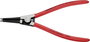 Seegergyűrű fogók külső gyűrűkhöz (tengelyek) 210 mm, Ø 40-100 mm, egyenes, Knipex 46 11 A3 2. bélyegkép