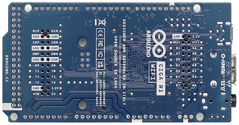 Arduino ABX00063 Fejlesztői panel Giga R1 Wifi Alkalmas (Arduino panel): Arduino 3. kép