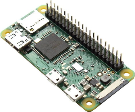 Raspberry Pi® Zero WH Raspberry Pi® Zero WH 512 MB 1 x 1.0 GHz 2. kép