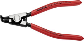 Seegergyűrű fogók külső gyűrűkhöz (tengelyek) 125 mm, Ø 3-10 mm, 90°-ban hajlított, Knipex 46 21 A01