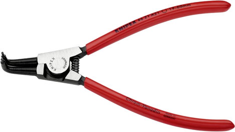 Seegergyűrű fogók külső gyűrűkhöz (tengelyek) 170 mm, Ø 19-60 mm, 90°-ban hajlított, Knipex 46 21 A2 2. kép