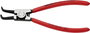 Seegergyűrű fogók külső gyűrűkhöz (tengelyek) 170 mm, Ø 19-60 mm, 90°-ban hajlított, Knipex 46 21 A2 4. bélyegkép