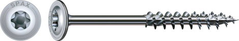 SPAX 251010801605 Facsavar 8 mm 160 mm Torx, E TORX Acél Galvanikusan cinkezett 50 db