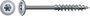 SPAX 251010801605 Facsavar 8 mm 160 mm Torx, E TORX Acél Galvanikusan cinkezett 50 db bélyegkép