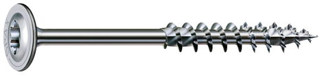 SPAX 251010803005 Facsavar 8 mm 300 mm Torx, E TORX Acél Galvanikusan cinkezett 50 db 2. kép