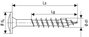 SPAX 251010801005 Facsavar 8 mm 100 mm Torx, E TORX Acél Galvanikusan cinkezett 50 db 5. bélyegkép