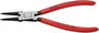 Seegergyűrű fogók belső gyűrűkhöz (furatok) 180 mm, Ø 19-60 mm, egyenes, Knipex 44 11 J2 bélyegkép