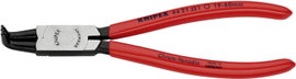 Seegergyűrű fogók belső gyűrűkhöz (furatok) 300 mm, Ø 85-140 mm, 90°-ban hajlított, Knipex 46 21 J41