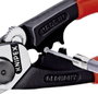 Drótkötélolló 190 mm, kovácsolt, vágóérték: Ø 7 mm, Knipex 95 62 190 3. bélyegkép