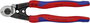 Drótkötélolló 190 mm, kovácsolt, vágóérték: Ø 7 mm, Knipex 95 62 190 4. bélyegkép