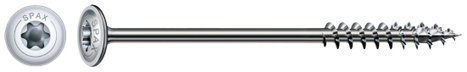 SPAX 251010601005 Facsavar 6 mm 100 mm Torx, E TORX Acél Galvanikusan cinkezett 100 db