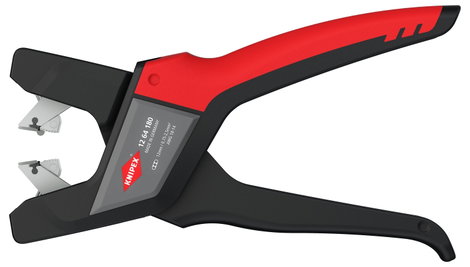 Knipex 12 64 180 Automatikus szalagkábel csupaszoló fogó, blankoló 0.75 - 2.5 mm² 13 - 19 mm 2. kép