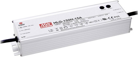 Mean Well HLG-150H-12 LED meghajtó, LED transzformátor Állandó feszültségű, Állandó áramú 150 W 12.5